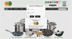 Desktop Screenshot of emjeindia.com